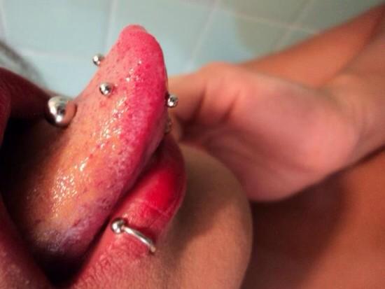I'm thinking of getting my tongue pierced 2x more at the tip like this 😉 any thoughts? #pornlife #pornstar<a href="/tag/pornstar"class="tags"><span>#pornstar</span></a><a href="/tag/pornlife"class="tags"><span>#pornlife</span></a>