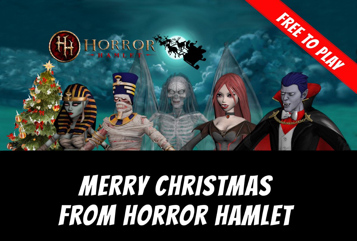 HorrorHamlet's tweet image. Merry Christmas from Horror Hamlet! appstore.com/horrorhamlet  @PromoteHorror