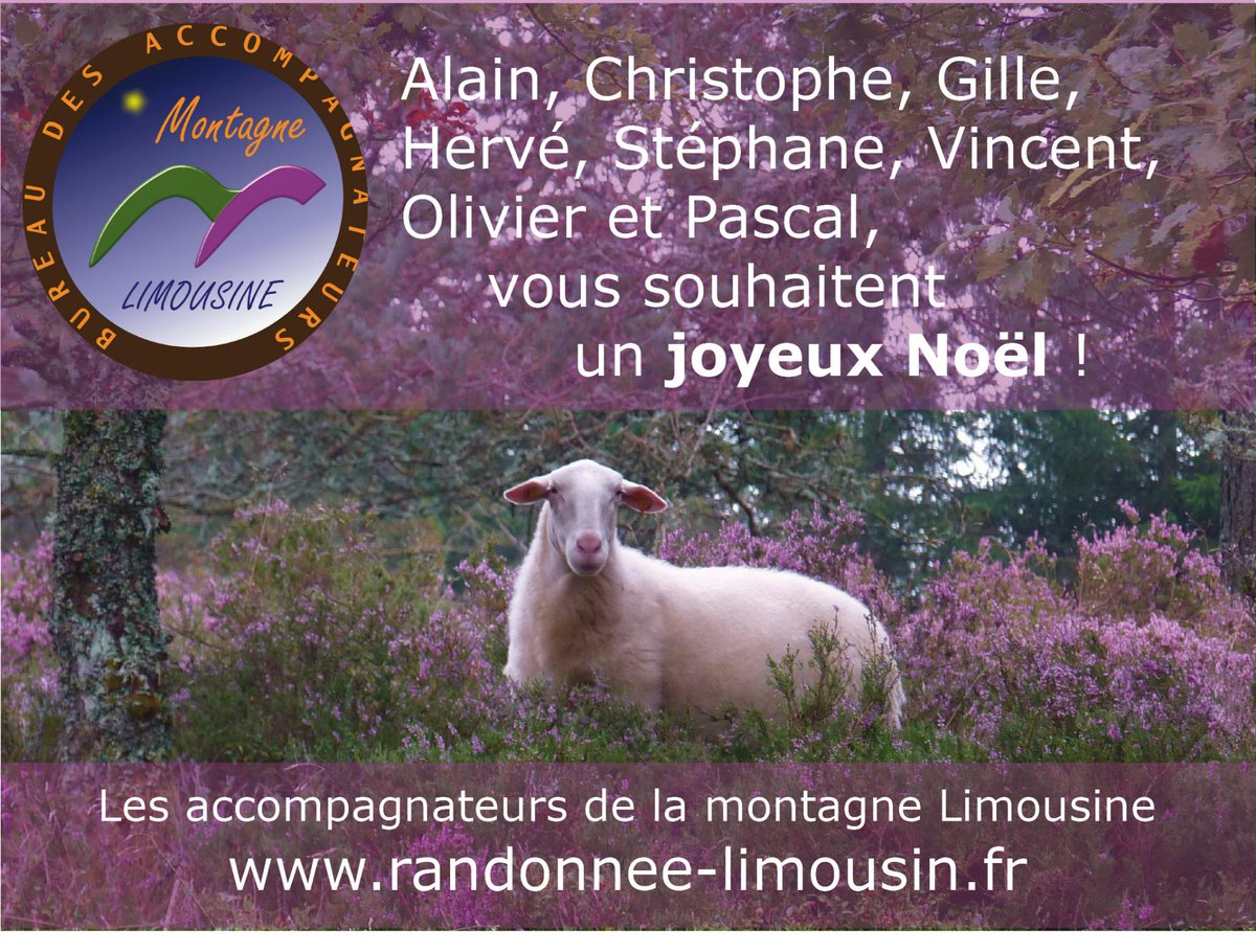 RandoLimousin's tweet photo. Les accompagnateurs de la Montagne Limousine vous souhaitent un joyeux Noël !
#Randonnée #Limousin #Montagne http://t.co/oDTgqgQxo7