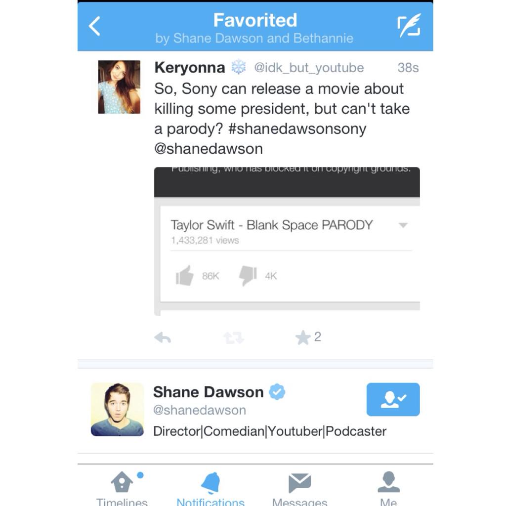 okkeryyy's tweet photo. ...I don't know if I'm overreacting, but, I kinda just died. Tysm @shanedawson #wesupportshane #shanedawsonsony http://t.co/Rfdo1wBeIX