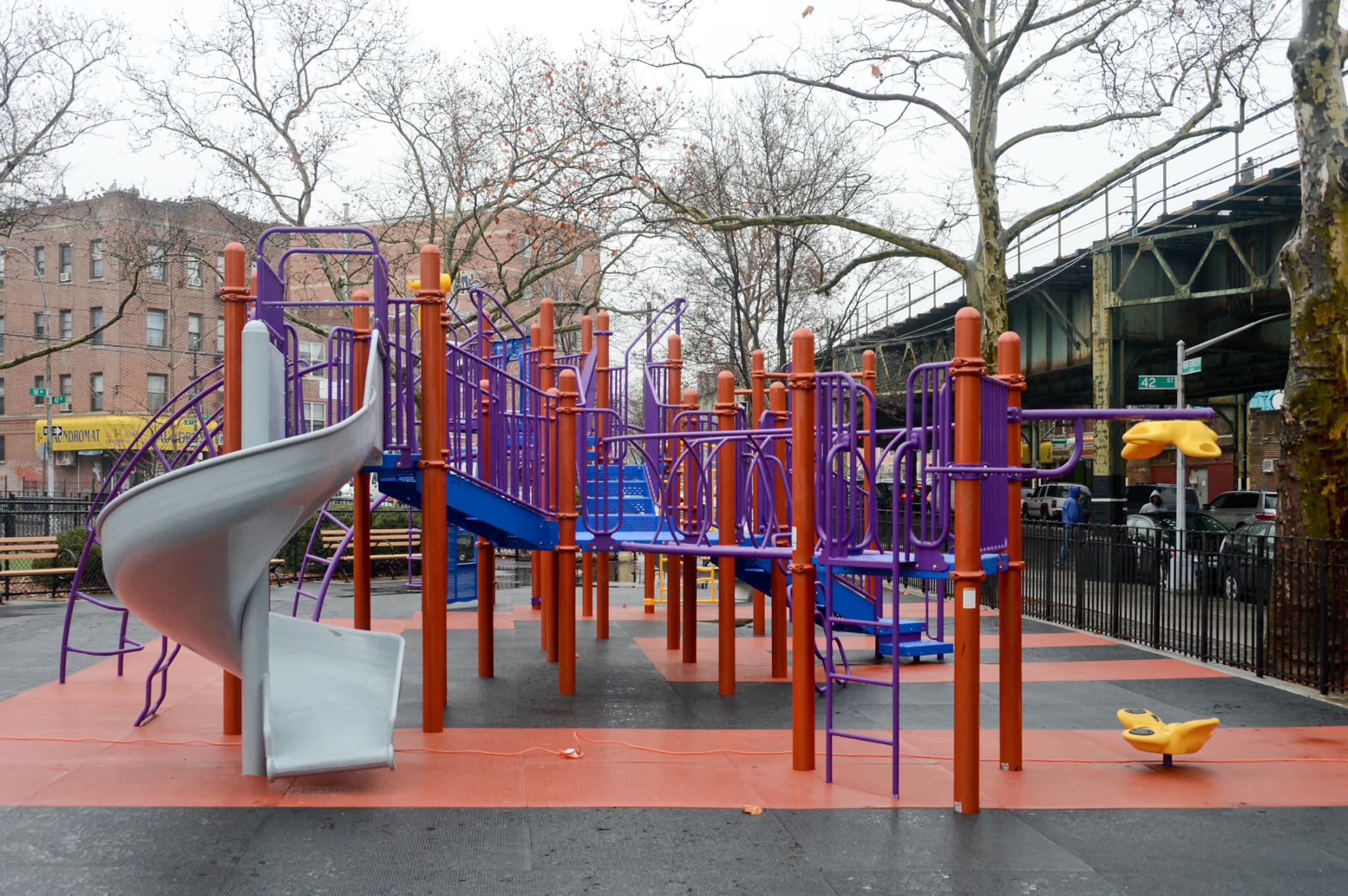 NYC Parks on Twitter: "This Borough Park playground got a shiny