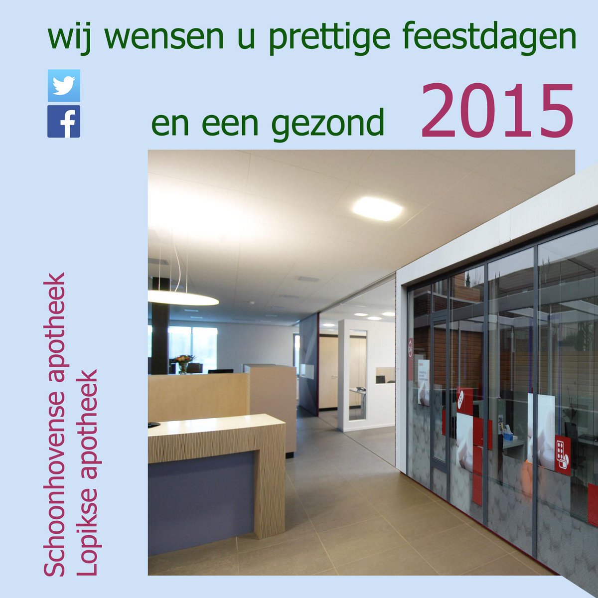 Voor iedereen! Namens het team van de #Lopikse #Apotheek.