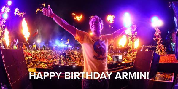 Happy Birthday Legend! Happy Birthday Armin van Buuren! :) 