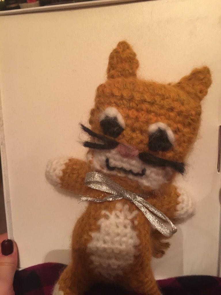 Best christmas present ever to my daughter #stampylongnose #christmas mast by auntie Anne