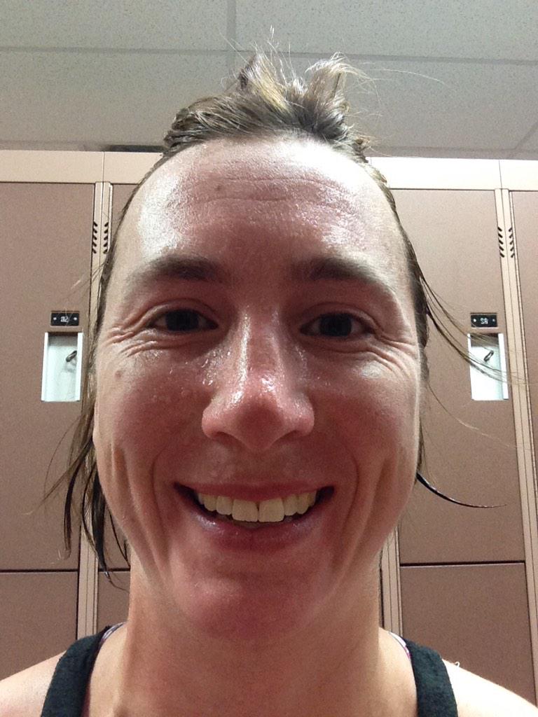 ames_liz's tweet image. Thanks @ChampCityXFit for the WOD Sorry I couldn&apos;t do it with you. Completed as it&apos;s sung #puddleofsweat