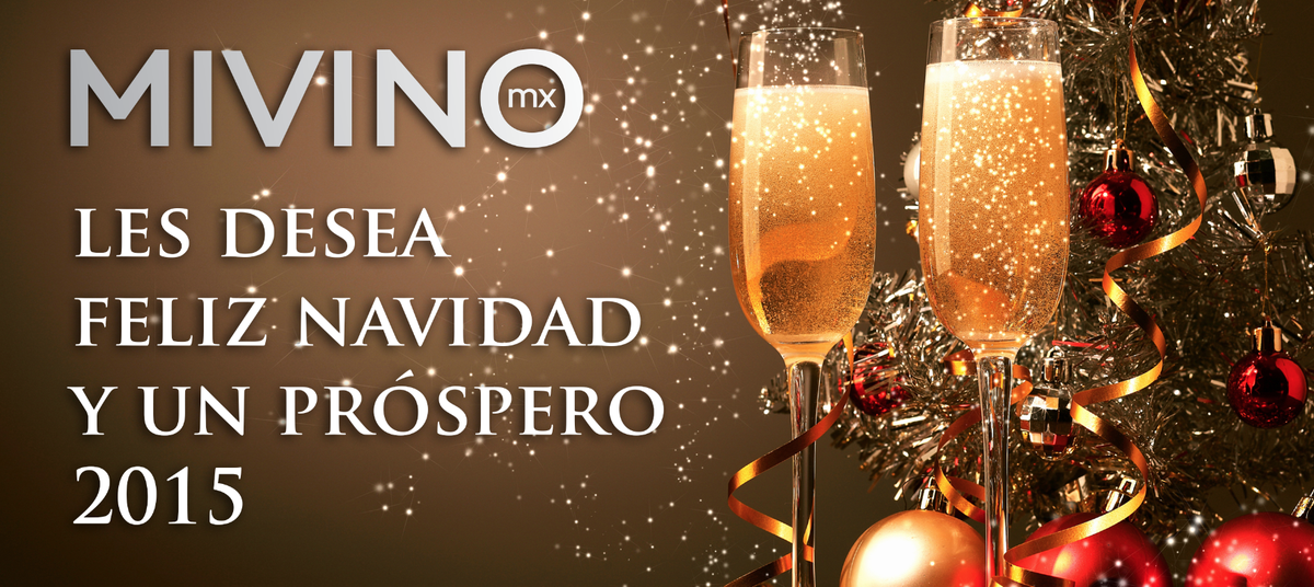 MiVino les desea una muy feliz Navidad y un 2015 lleno de cosas buenas!