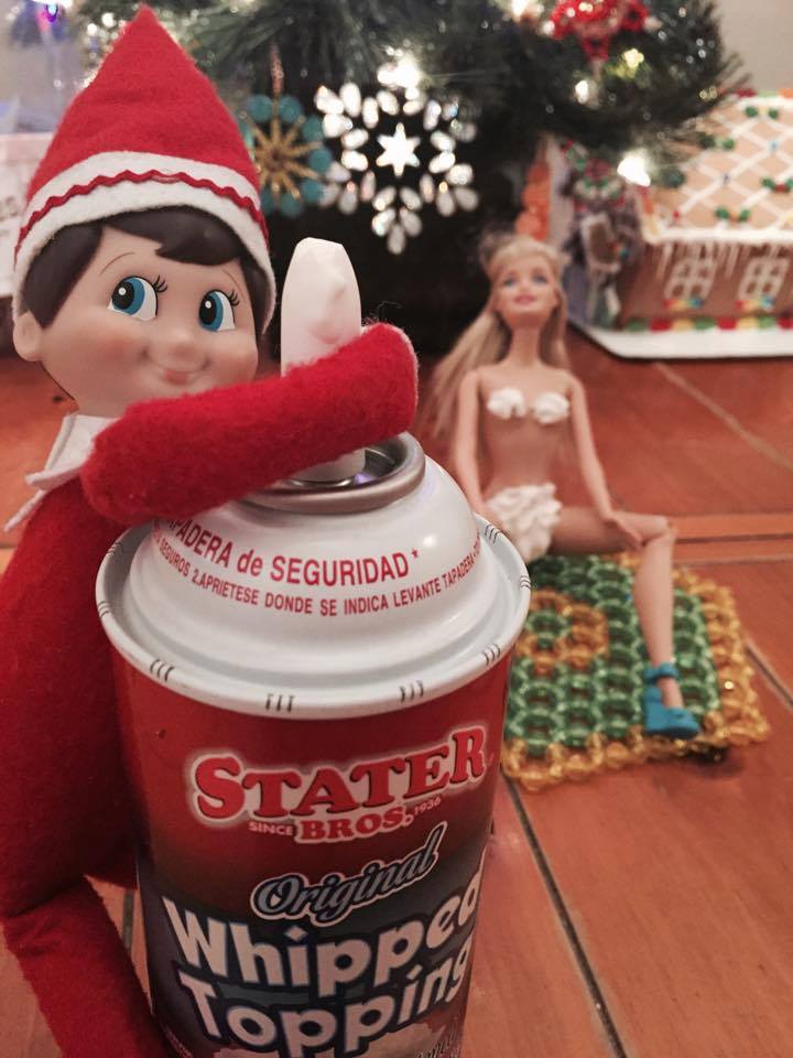 TalkToMecom's tweet photo. One eye on you, one eye on the prize! #talktome #naughtyelfontheshelf #xxxmas http://t.co/42S2nSdJov