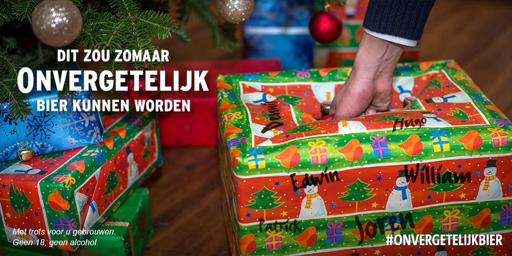 "<a href="/AmstelBier_NL/">Amstel Bier</a>: Het is weer tijd om samen te genieten van de feestdagen. #onvergetelijkbier "