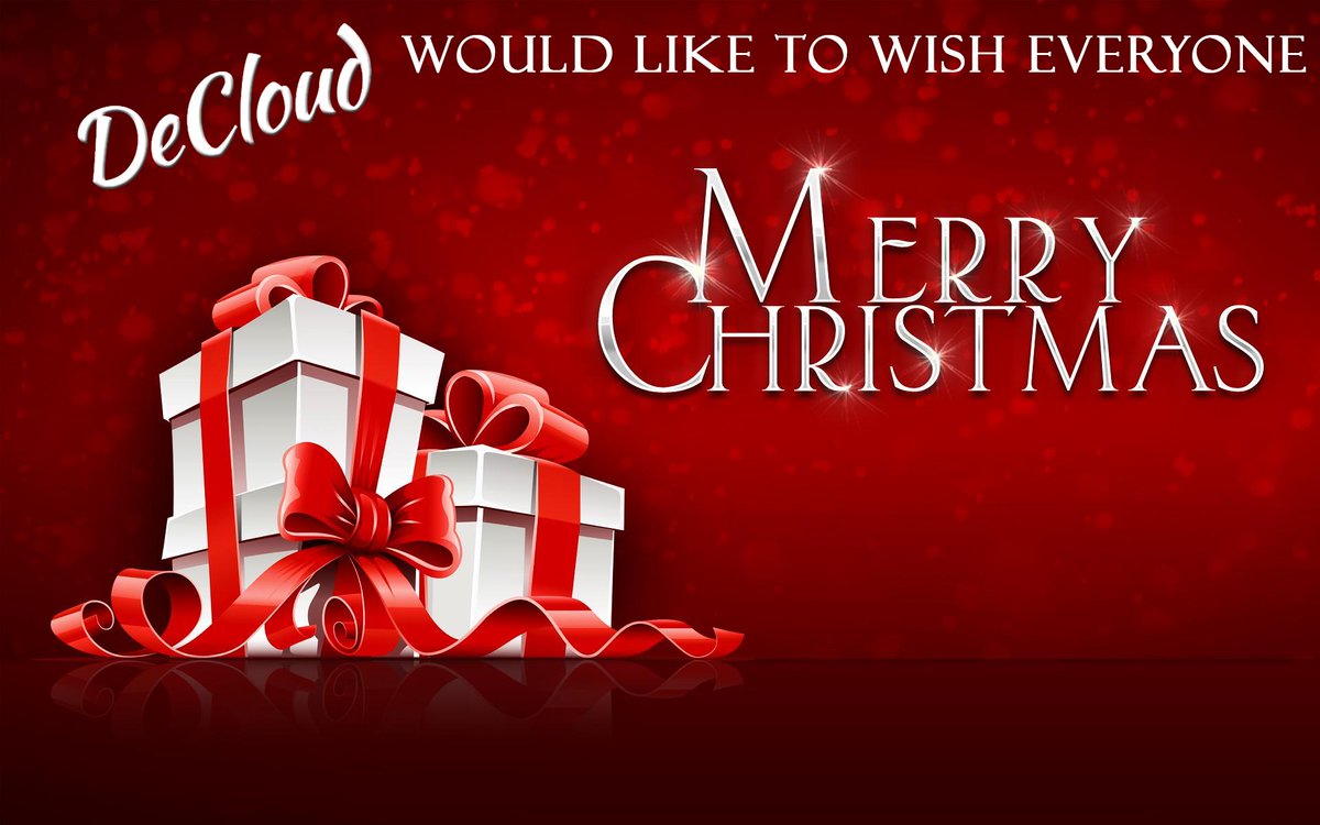 decloudusa's tweet image. On Behalf of the Team Decloud we would like to wish everyone a Merry Christmas!!
