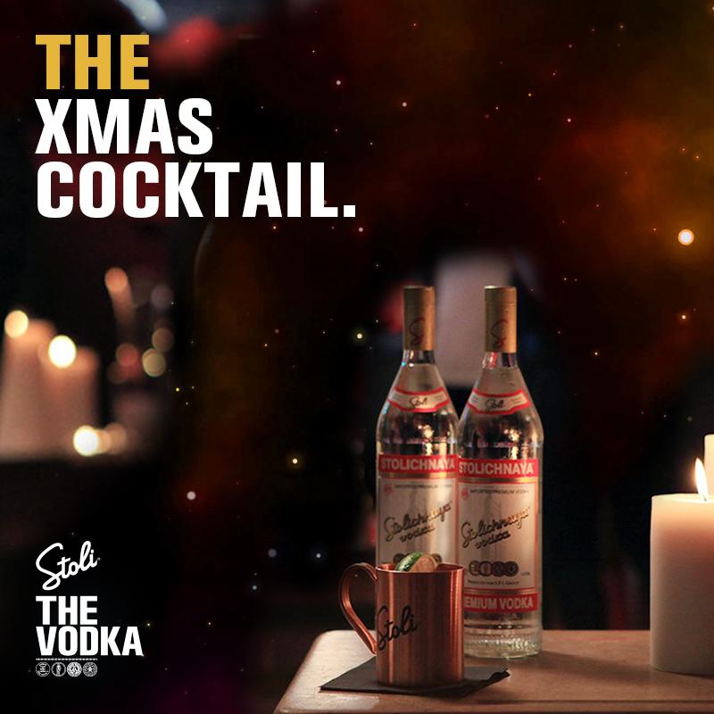StoliCyprus's tweet image. Get to THE mood! THE XMAS Cocktail. #StoliTHEvodka #cyprus #mood #party #cocktail