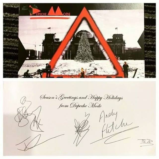 DMfansdeMadrid's tweet photo. Official Xmas Card! @depechemode
#DepecheMode #Devottes
Merry Xmas everyone!! http://t.co/mcQ8ezTV7j