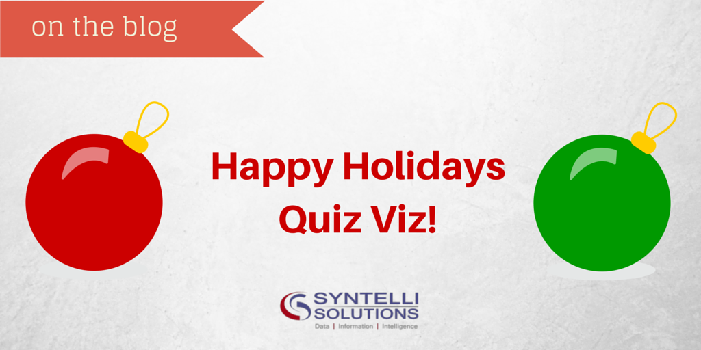 Syntelli's tweet photo. Take our super short &amp; super fun quiz created in @tableau by one of our #datascientists! http://t.co/YBvMNdN8hh #viz http://t.co/M1XAEk4ntX