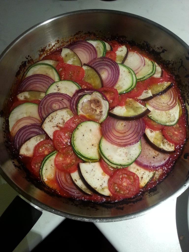 elise_hecht's tweet photo. @ByronTalbott made your delicious Ratatouille for Christmas Dinner tonight! It was so amazing! :D #byrontalbott http://t.co/cM8m8e5iU3