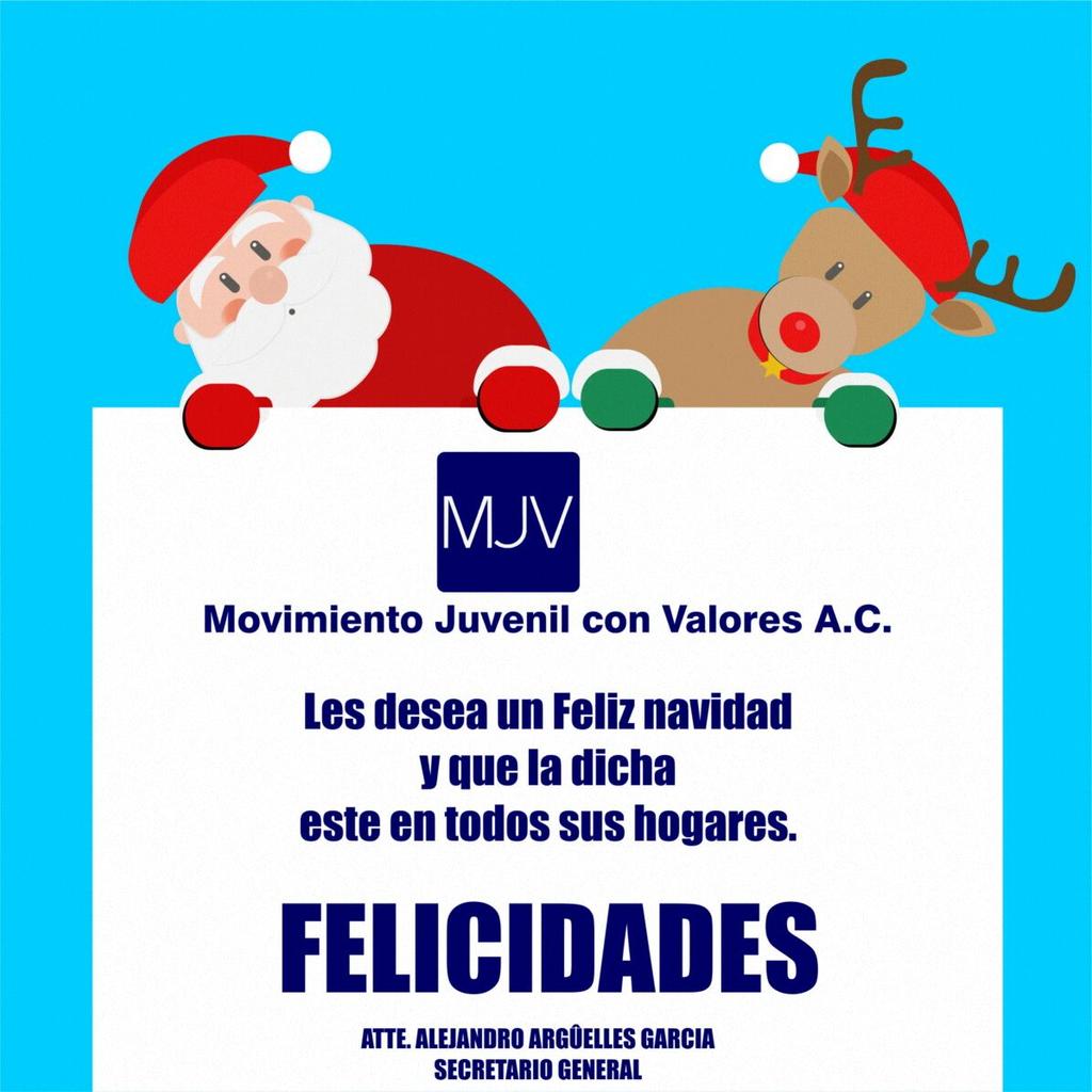Mjuvenilv's tweet photo. #FelizNavidad amigos les desea todo dl equipo de #MJV http://t.co/LYD4XlQJSw