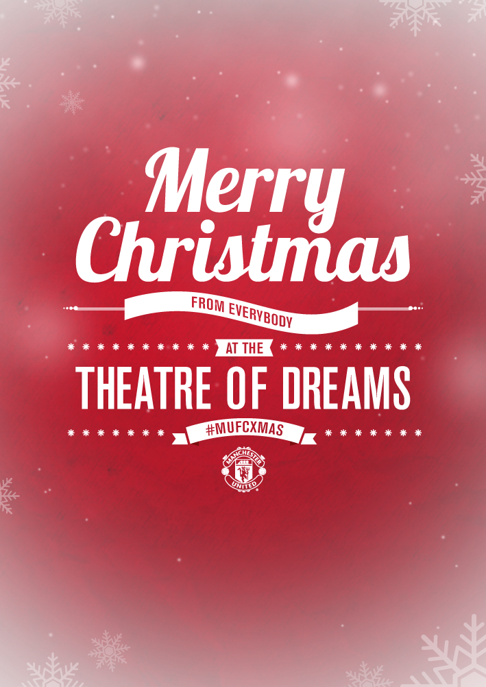 ManUtd_ID's tweet photo. Selamat Hari Raya Natal untuk fans United yang merayakannya. http://t.co/yKPHixXCsz