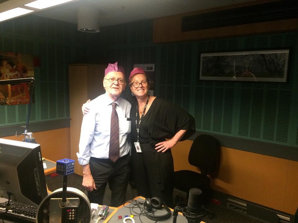 abcsydney's tweet photo. Merry Christmas if you're at work today, including our Sydney @abcnews team (John Logan &amp; Michelle Brown) http://t.co/wOEko0CbuL