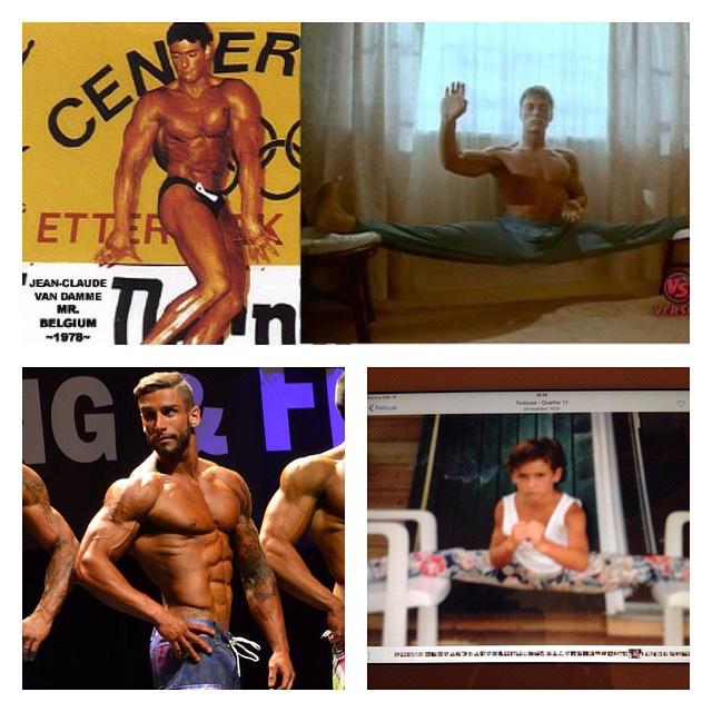 Ahahah so funny to make this Picture. Who was your hero when you was young ? Me It was <a href="/JCVDonline/">Aroused Slave</a>