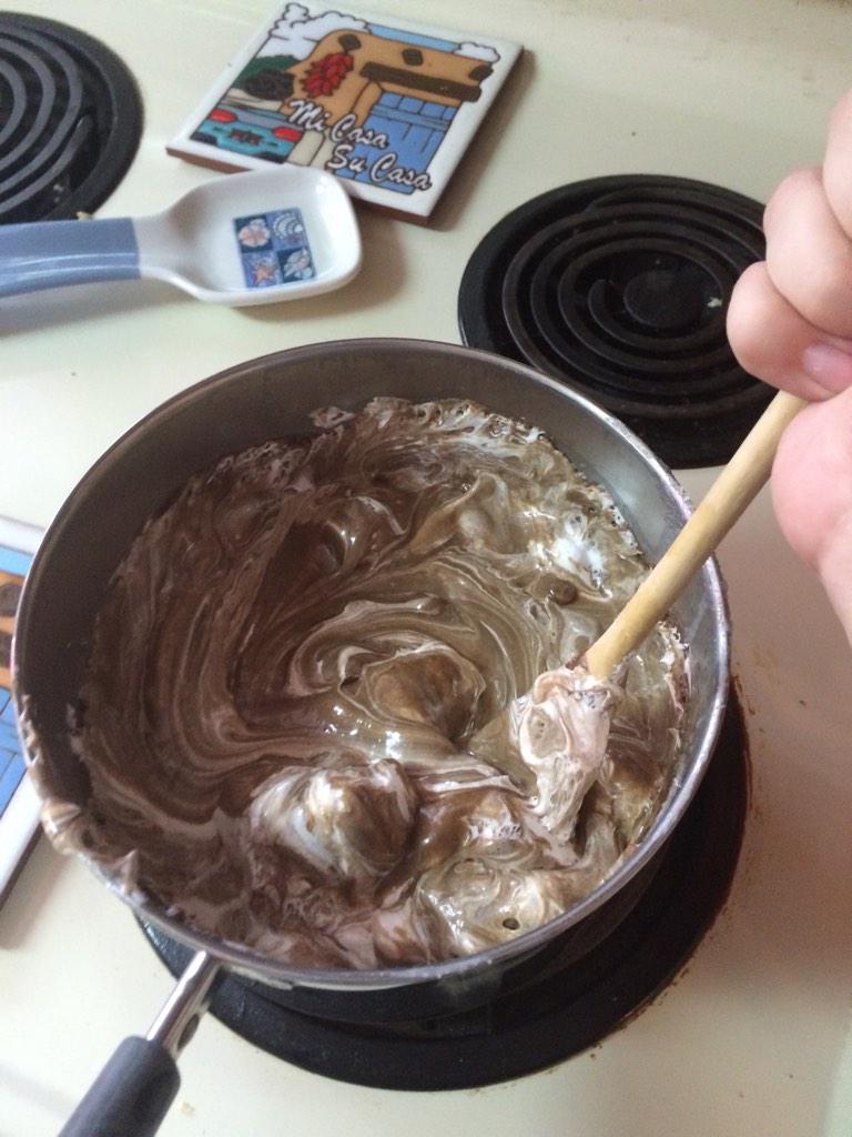 KurstynMontez's tweet photo. Been waiting almost a year to say "I make-a da fudge" http://t.co/j5N50AhMzz