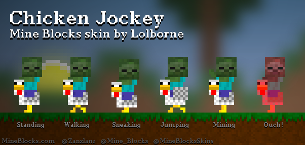 Mine Blocks Skins tweet media