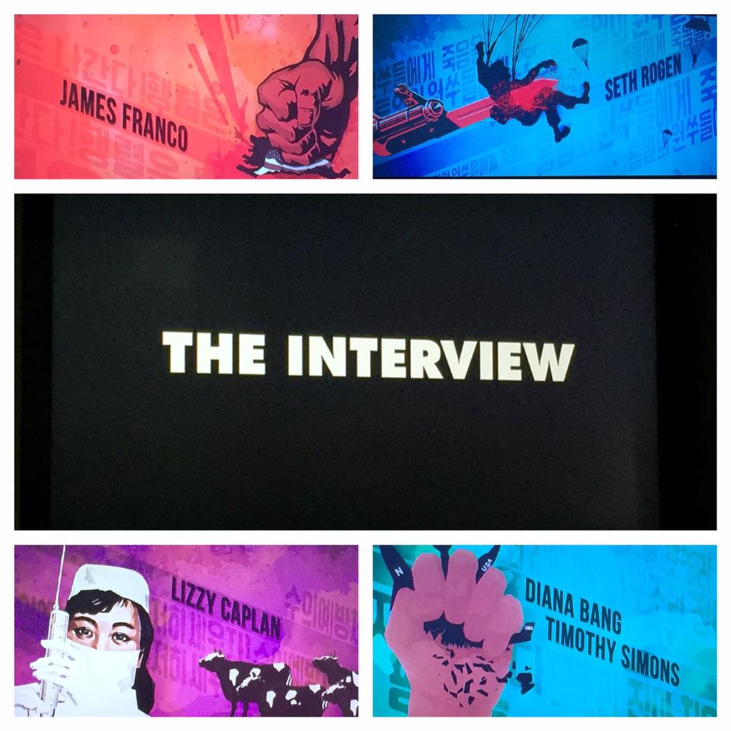 ronoffir's tweet photo. Two 'bitten off' thumbs up for #TheInterview      A must see... http://t.co/c19K2PRuG4