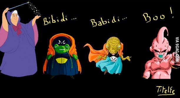 Frases Dragonball on X: ¿Sabias Que? El nombre de #Boo hace referencia,  junto con el nombre de #Bibidi y #Babidi, con la canción de la #Cenicienta  Bibidi-Babidi-Boo. En japonés, Majin Boo significa