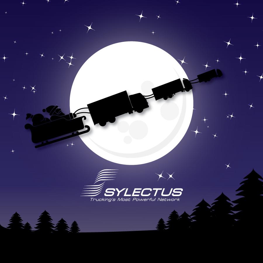 Sylectus's tweet image. Thank you #truckers &amp;amp; everyone in the #trucking industry! Think @noradsanta will see this tonight?