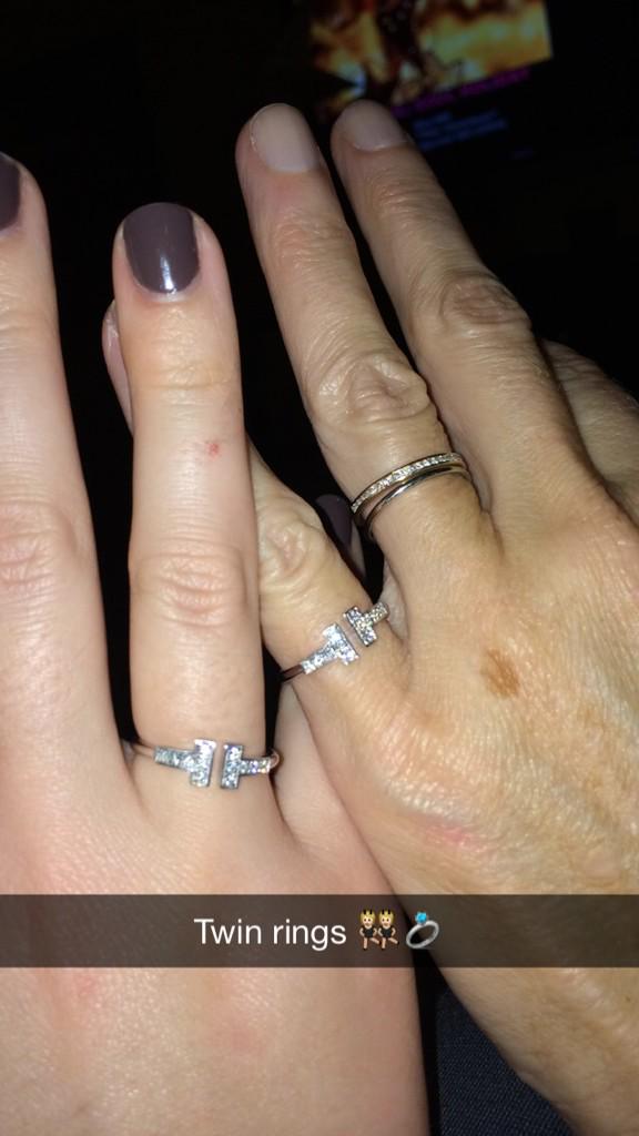 H_Coopz's tweet photo. Thanks to the best dad @whatsnextmike  for giving me and mom matching rings 😍👯🎁💍 @Accordiondreams http://t.co/2AaPnhb7G9