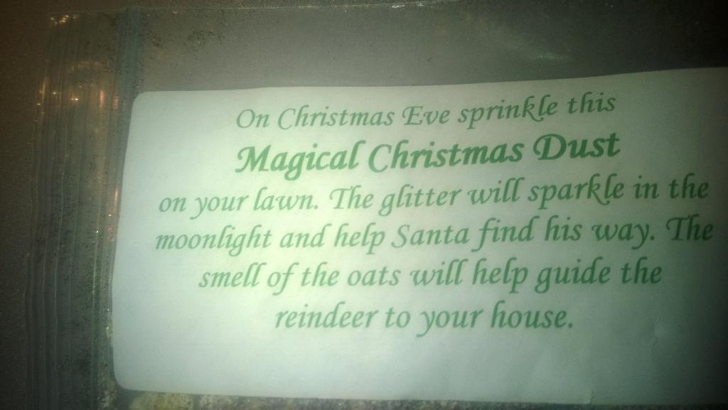 NatrieceBryant's tweet photo. Now it is time to sprinkle the Christmas Eve pixie dust to help Santa find his way. @KrisBryant247 http://t.co/CFcmGqQbIH