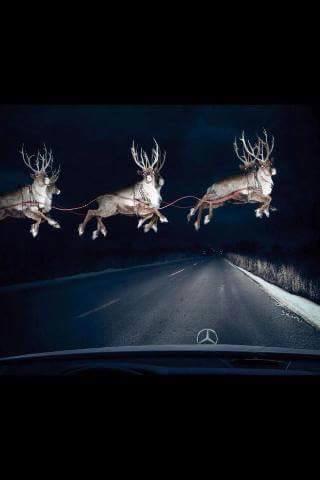 coolfm's tweet photo. Santa's just been spotted on the Glenshane Pass. Phew, that was a close call! 🎅🎄❄️ http://t.co/nNxQaELMzm