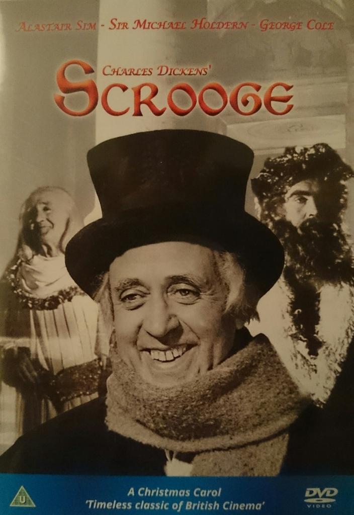 azy1982's tweet image. 12 #movies of #Christmas No. 1 #Scrooge  - Alastair Sim in black &amp;amp; white. #12DaysOfChristmas