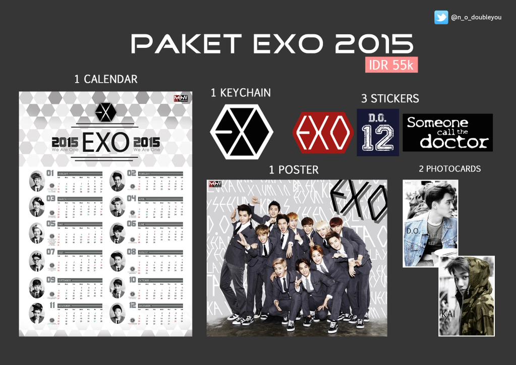 n_o_doubleyou's tweet photo. @Raisa_Anggita [help retweet/RT] Hallo~ cek favorite kita yuk^^ ada Paket EXO 2015 loh http://t.co/ZcdvVLFTR3