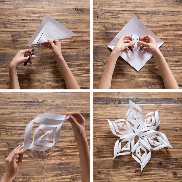 Get crafty with your besties with our foolproof snowflake how-to. What's your favorite #DIY project?