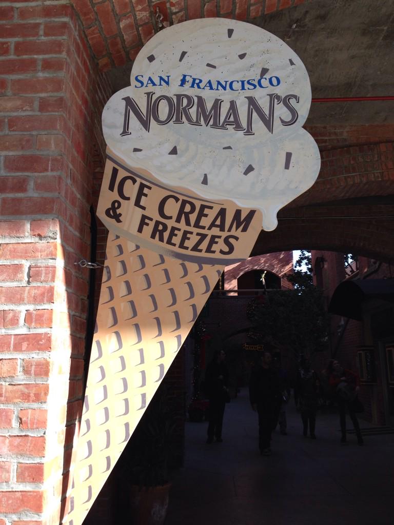 Merry Crimbo!@normanblake Have a cone on me from SF! xo