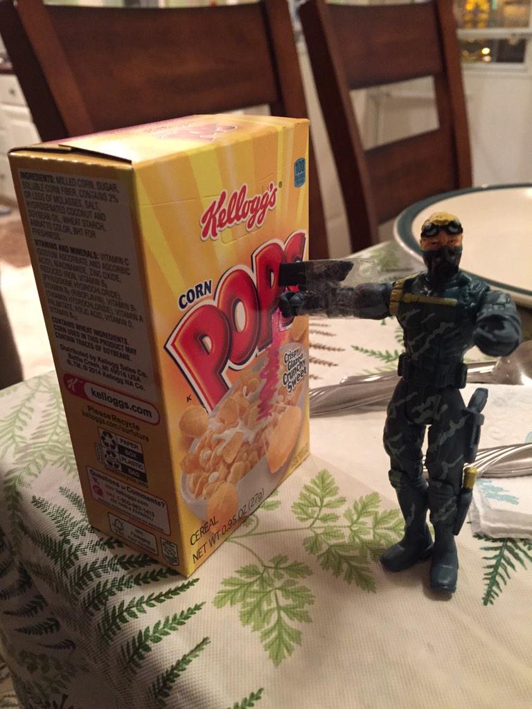 3rdHouseSpeaker's tweet photo. Cereal killer! http://t.co/pxaeq4snpD