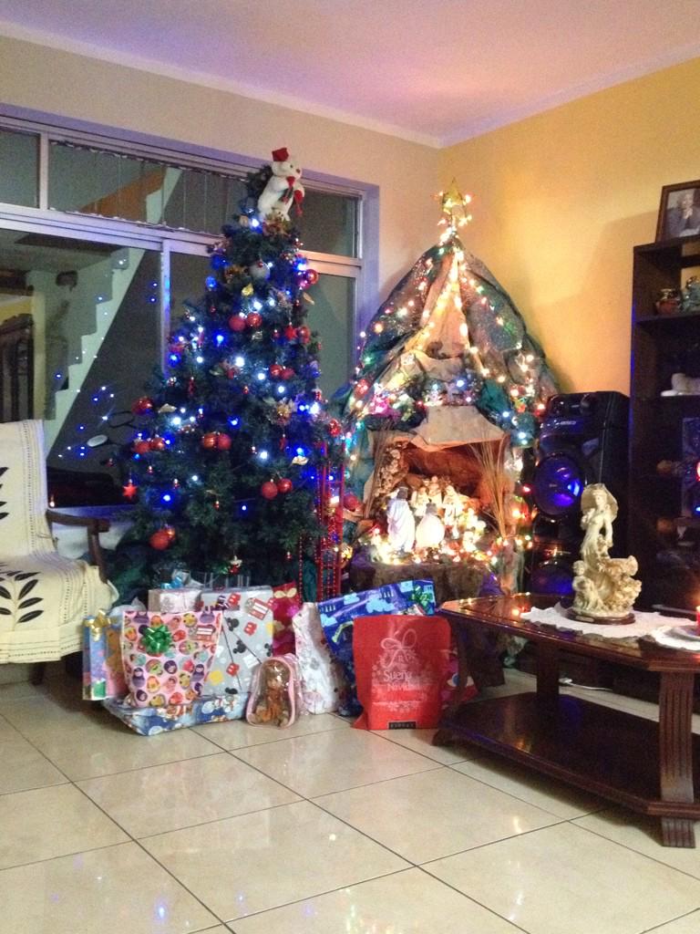 Ithaky_'s tweet photo. El nacimiento, el arbolito y los regalos :) … #Cerro #Mina #CongaNoVa #CongaVa #VamosNegroPaLaConga ^^ http://t.co/H4bOUGVXno