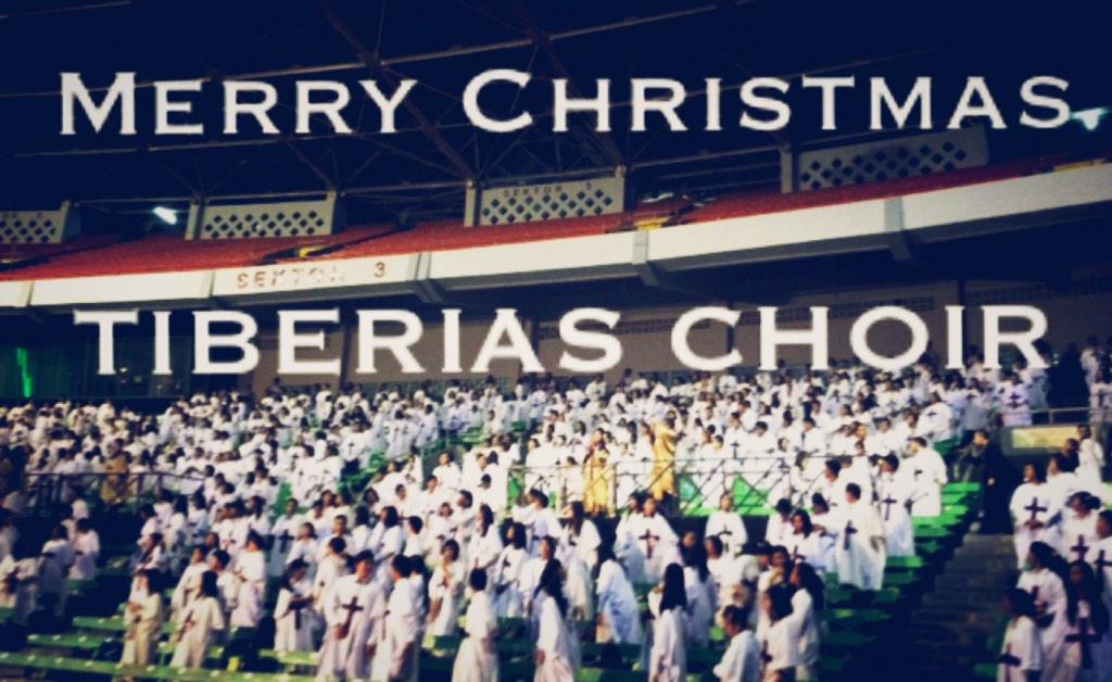 TiberiasChoir's tweet photo. Merry Christmas to all of you guys...
#TIBERIASCHOIR #5000CHOIR http://t.co/tb15FabkMP
