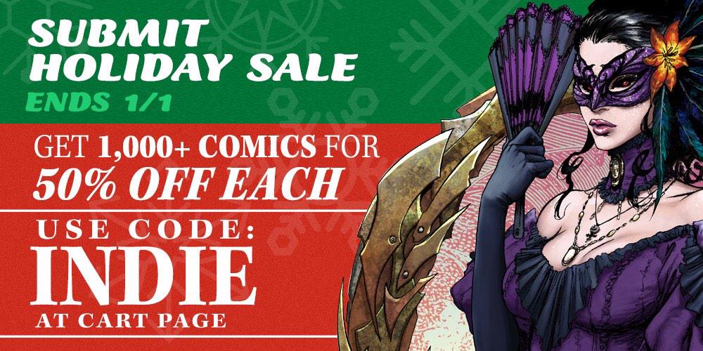 heykristopher's tweet image. Looking for a comic to distract from fam? @the_thirtysix is 50% off at @comiXology. bit.ly/submitholidays… #cXSubmit
