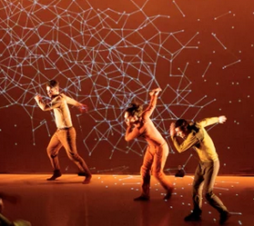 This high-tech dance performance melds human bodies with code wrd.cm/1B2amjV