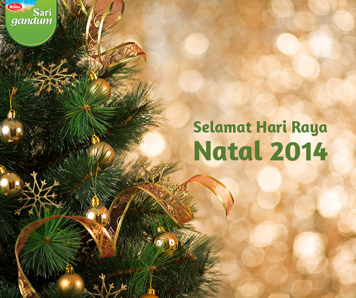 Roma Sari Gandum mengucapkan selamat merayakan Natal untuk umat Kristiani Indonesia. Damai menyertai kita semua.