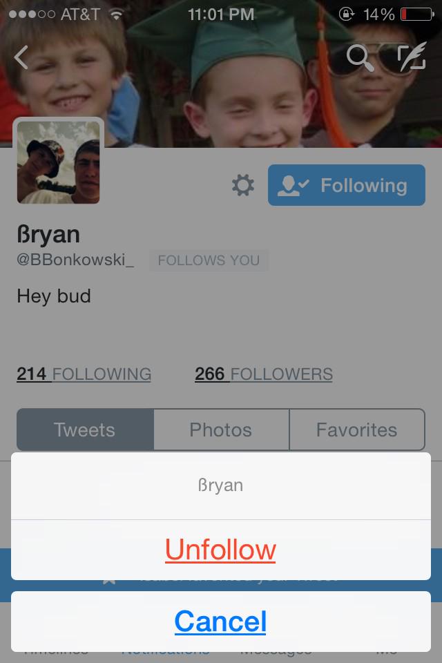 jujukleismit's tweet image. When he thinks he's funny #morelike #nobro @BBonkowski_