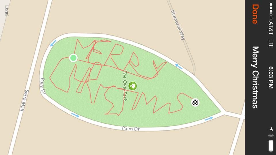 maburman's tweet photo. Merry Christmas! #runchat http://t.co/SKo0rAUZDT