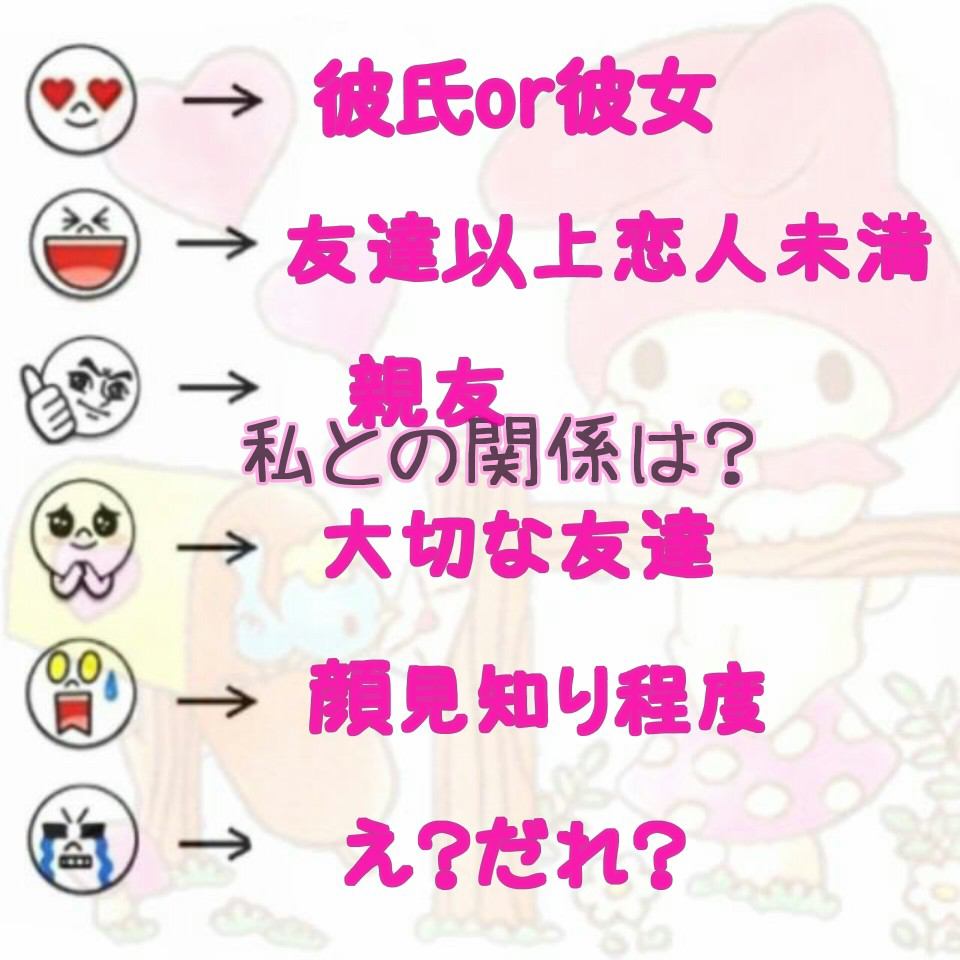 Lineタイムラインで使えるネタ 私との関係は 友達 恋人 T Co 2gl2ymfn1g Lineタイムラインで使えるネタ 私との関係は 友達 恋人 T Co 2gl2ymfn1g