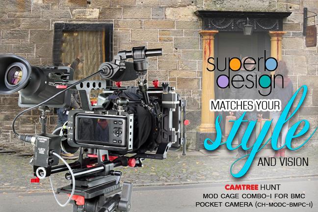 #CAMTREE HUNT #ModCage Combo- I For Blackmagic Pocket #Camera 
Every inch a masterpiece !

proaimshop.com/pas/CAMTREE-HU…