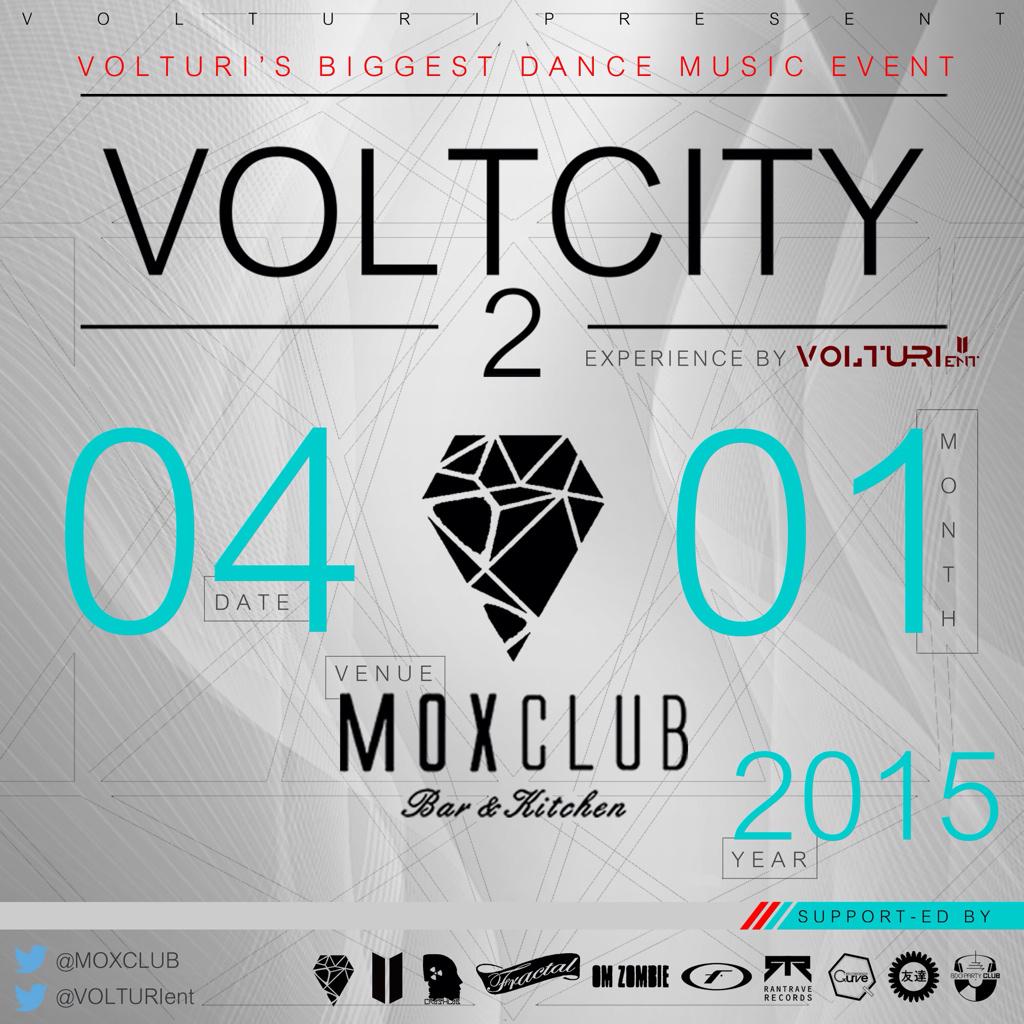 #SOON on 2015 at <a href="/MOXCLUB/">MOXCLUB Bar&Kitchen</a> #VOLTCITY2 <a href="/VOLTURIent/">VOLTURI</a> 's BIGGEST DANCE MUSIC EVENT !!! MARK IT