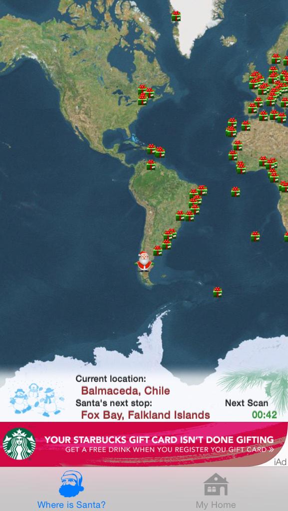 JoshRiley96's tweet photo. Good thing I can keep up on where Santa Claus is located with this sick Santa tracker app. #hesaquickfellatoo http://t.co/LVEk6htjTg