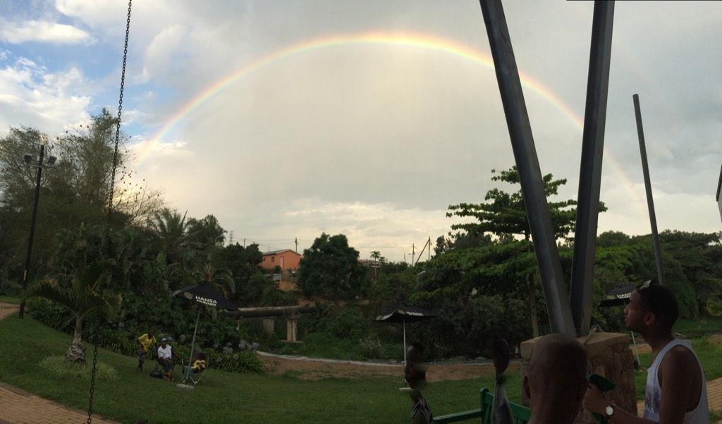 UmlaziSumFest's tweet photo. It all started with a rainbow. Beautiful day it was #UmlaziSumFest #23Dec http://t.co/1iNzhU4d1Z