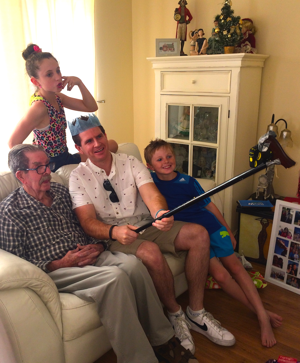 selfie walking stick