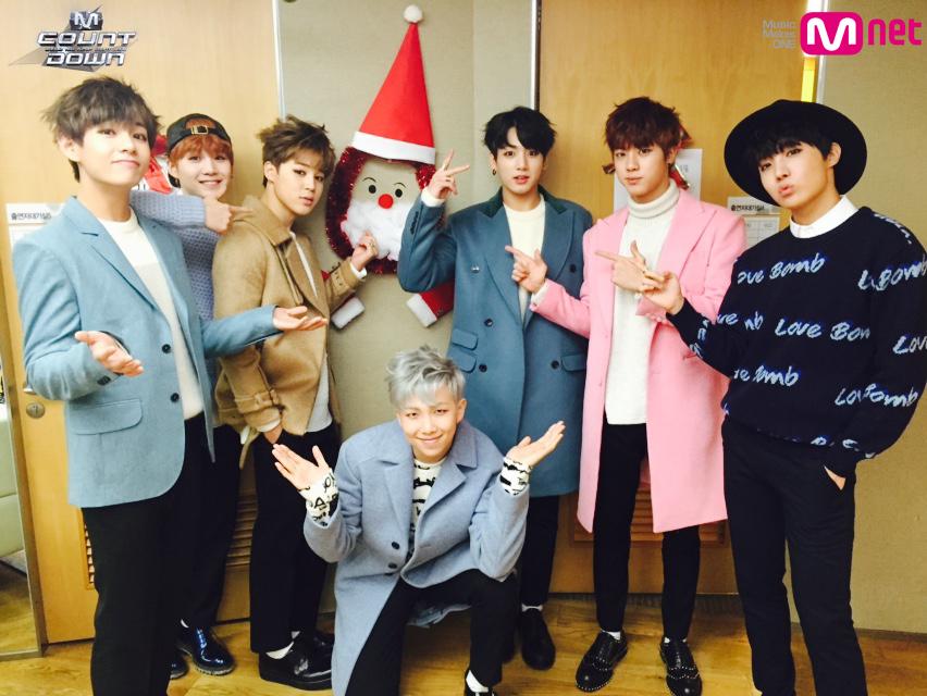 picture bts at mnet mcountdown twitter 141225 google christmas countdown