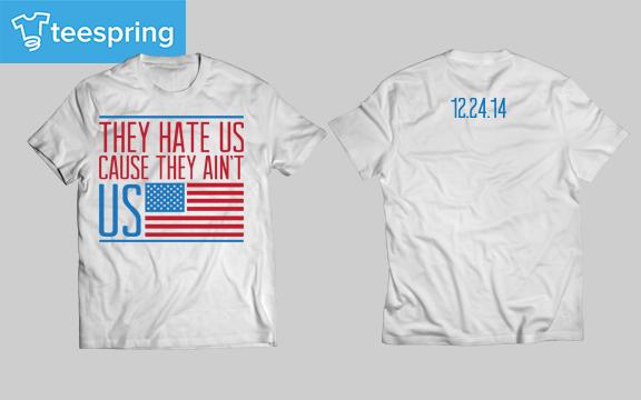 ParishCreative's tweet photo. http://t.co/uqvWpinuwf They hate us cause they ain't us!! Buy your shirt in support today. 9 DAYS ONLY! http://t.co/urUtBAwN71