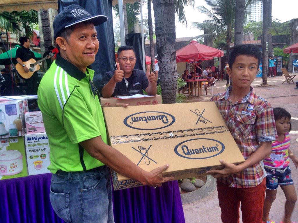 AncolAtlantis's tweet photo. Selamat untuk yg mendapatkan hadiah utama di pekan #natal2014 http://t.co/kL5cFap4k0